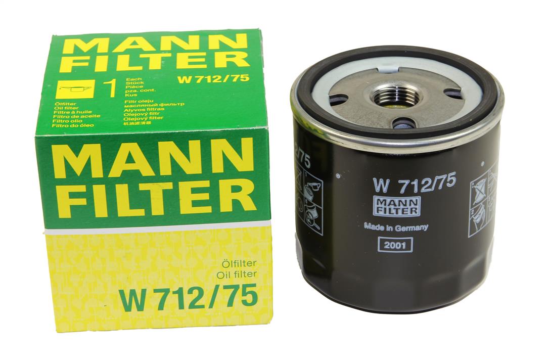 Oil Filter Mann-Filter W 712&#x2F;75