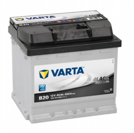 Battery Varta Black Dynamic 12V 45AH 400A(EN) L+ Varta 5454130403122