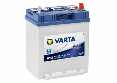 Varta 5401250333132 Battery Varta Blue Dynamic 12V 40AH 330A(EN) R+ 5401250333132
