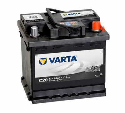 Varta 555064042A742 Battery Varta Promotive Black 12V 55AH 420A(EN) R+ 555064042A742