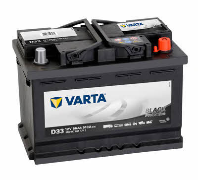 Varta 566047051A742 Battery Varta Promotive Black 12V 66AH 510A(EN) R+ 566047051A742