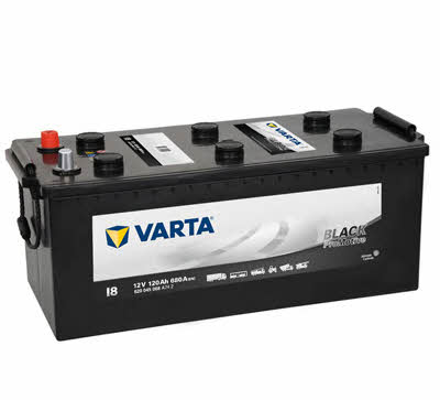 Varta 620045068A742 Battery Varta Promotive Black 12V 120AH 680A(EN) L+ 620045068A742