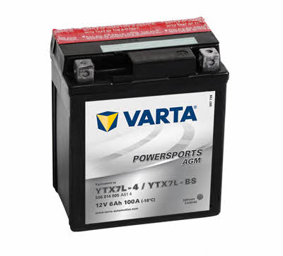 Varta 506014005A514 Battery Varta 12V 6AH 100A(EN) R+ 506014005A514