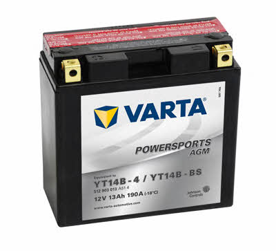 Varta 512903013A514 Battery Varta 12V 13AH 190A(EN) L+ 512903013A514