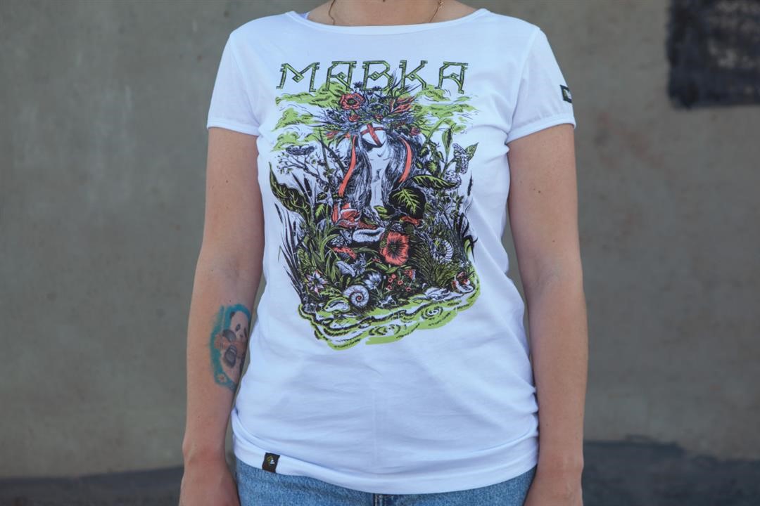 G-wear 17330-L Women's T-shirt G-wear Mavka White Size L 17330L