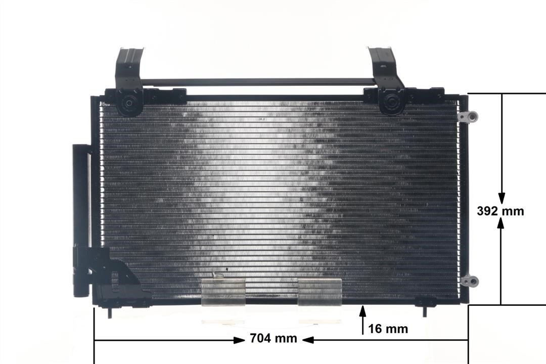 AC471000S Mahle/Behr AC Condenser