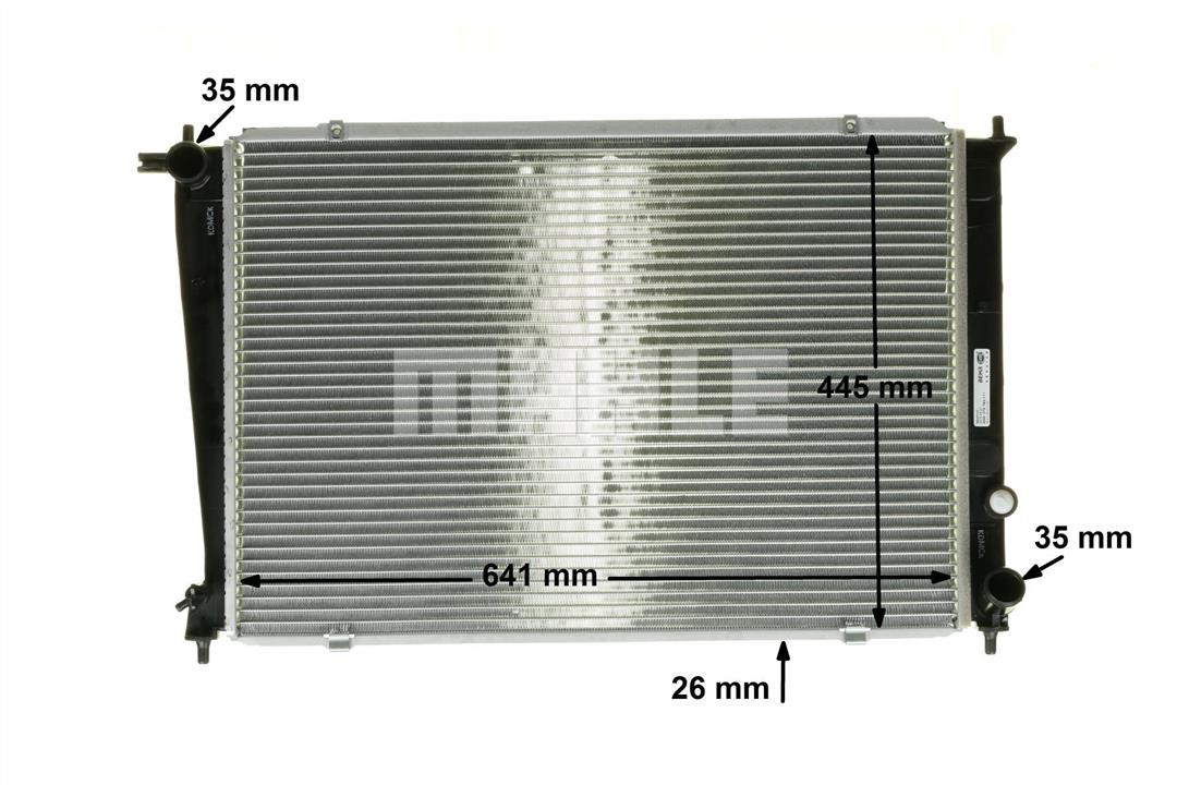 Mahle/Behr CR 1316 000P Radiator, engine cooling CR1316000P