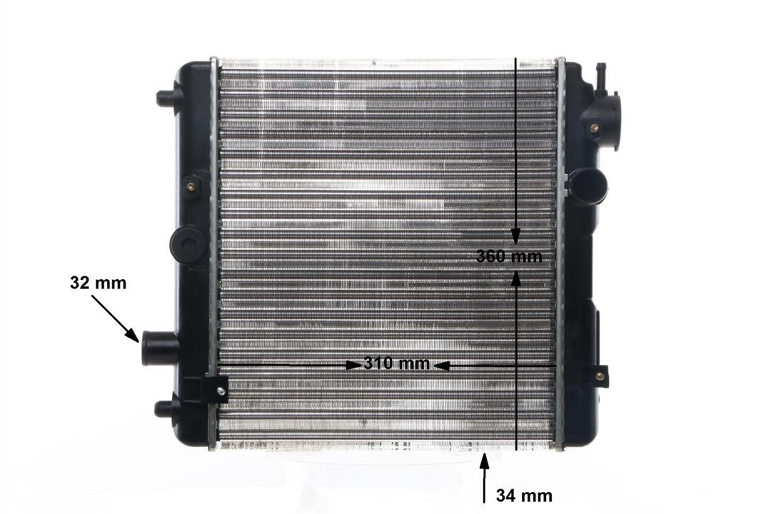 Mahle/Behr CR 145 000S Radiator, engine cooling CR145000S