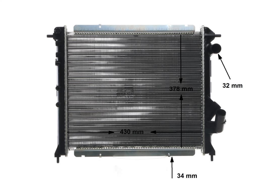 Mahle/Behr CR 209 000S Radiator, engine cooling CR209000S