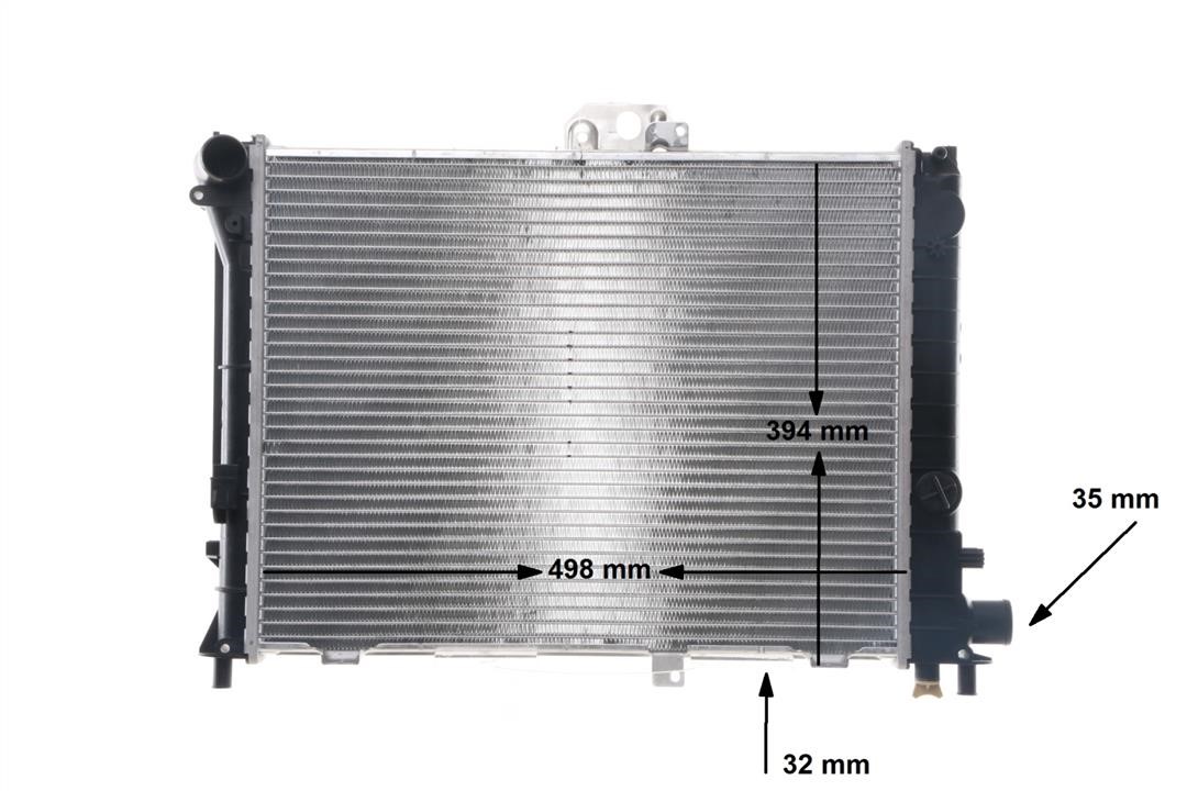 Mahle/Behr CR 211 000S Radiator, engine cooling CR211000S