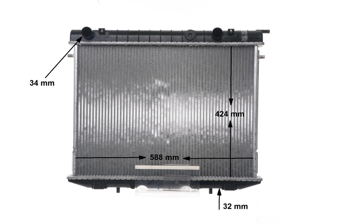 Mahle/Behr CR 208 000S Radiator, engine cooling CR208000S