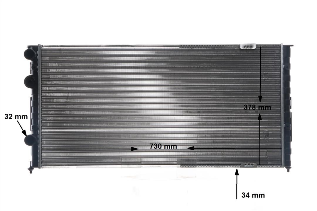 Mahle/Behr CR 409 000S Radiator, engine cooling CR409000S