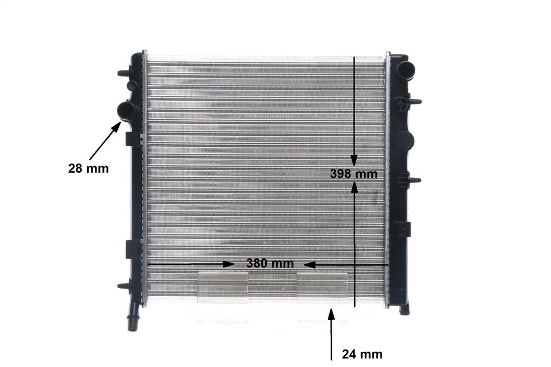 Mahle/Behr CR 556 002S Radiator, engine cooling CR556002S