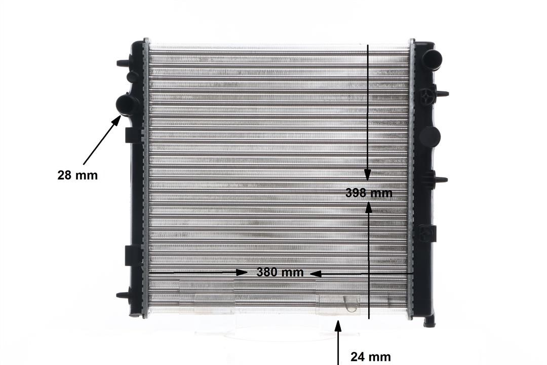 Mahle/Behr CR 558 001S Radiator, engine cooling CR558001S