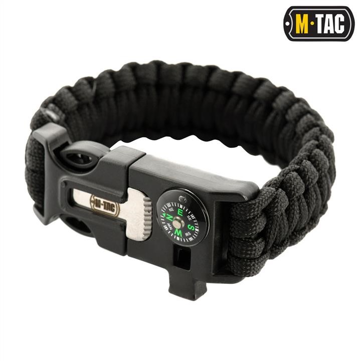 M-Tac 17146-M Paracord bracelet M-Tac Black Size M 17146M