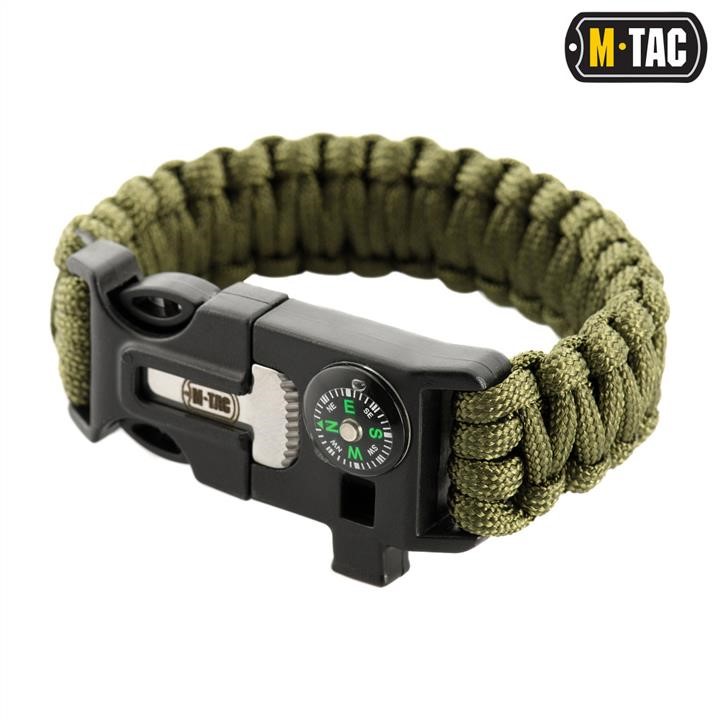 M-Tac 17148-L Paracord bracelet M-Tac Olive Size L 17148L