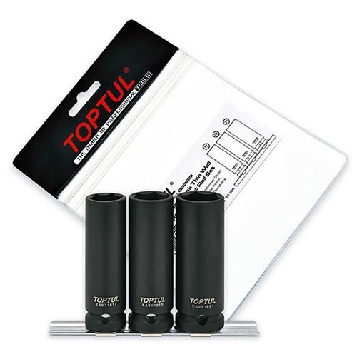 GDAG0301 Toptul Impact socket set, 1/2"