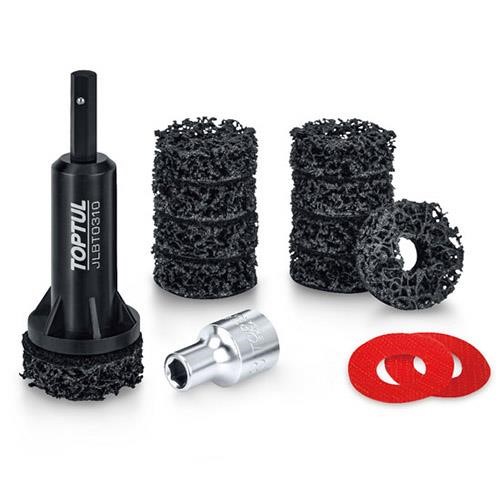 JGAS1401 Toptul Wheel hub cleaning tool set 14 pcs.