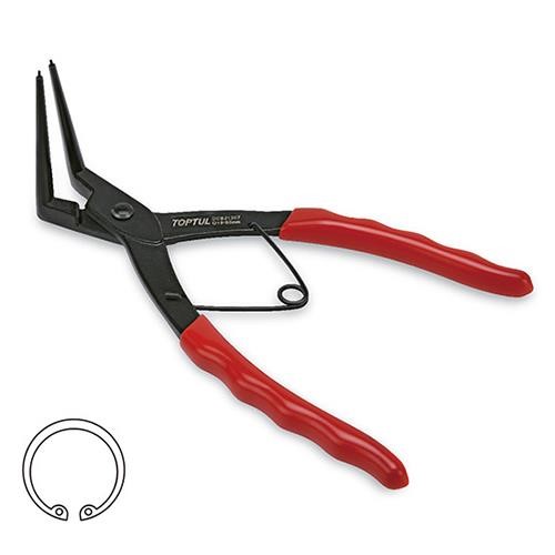 DCBJ1307 Toptul Round nose pliers for removing circlips 7" (curved compression, 90°) reinforced