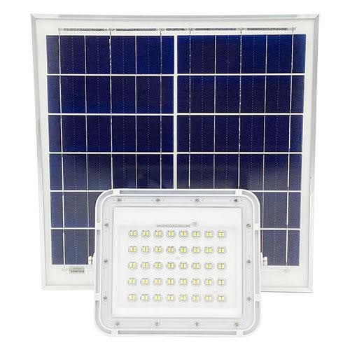 Protester SLFL0601 LED spotlight 60W rechargeable (LiFePO4, 10000mAh) with solar panel 6V 15W SLFL0601