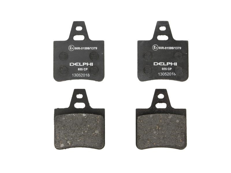 Delphi LP655 Brake Pad Set, disc brake LP655