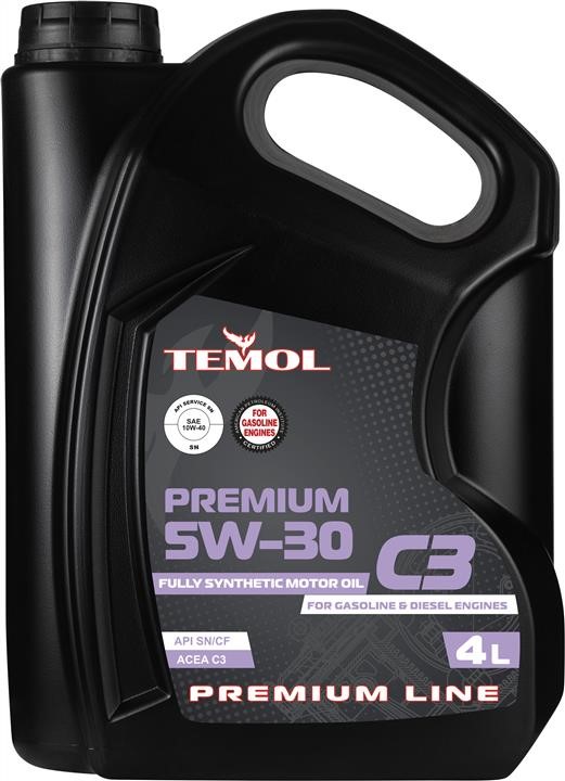 TEMOL T-PC3_5W30-4L Engine oil TEMOL Premium 5W-30, 4L TPC35W304L