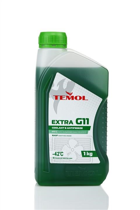 TEMOL T-EG11G-1L Antifreeze TEMOL EXTRA G11 green, ready for use -39, 1l TEG11G1L