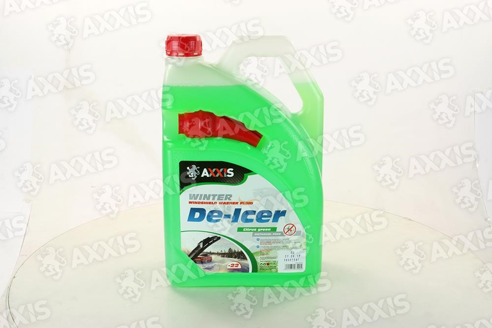 AXXIS 48021031074 Winter windshield washer fluid, -22°C, Citrus green, 4l 48021031074