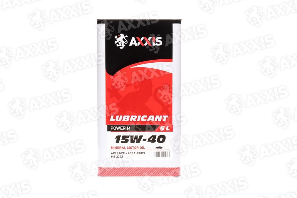 AXXIS 48021286121 Engine oil AXXIS Power M 15W-40, 5L 48021286121