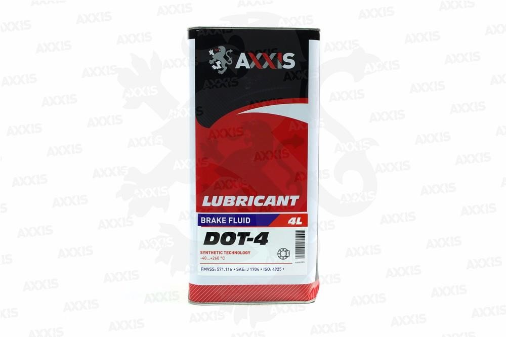 AXXIS 48021162911 Brake Fluid DOT 4, 4 liters 48021162911