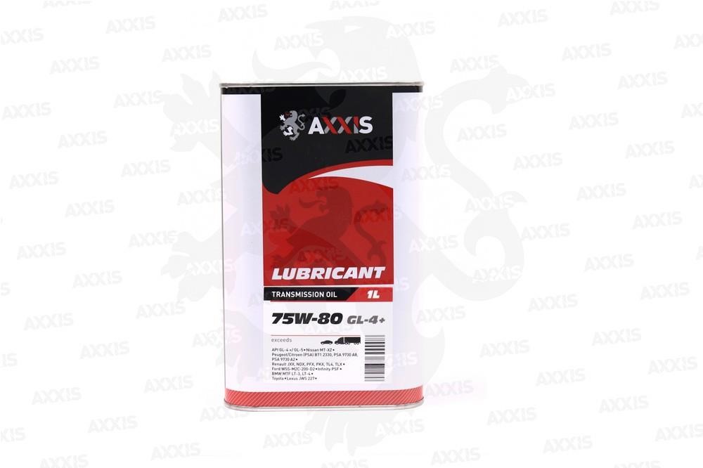 AXXIS 48021238309 Transmission Oil AXXIS 75W-80 GL-4+, 1 liter 48021238309