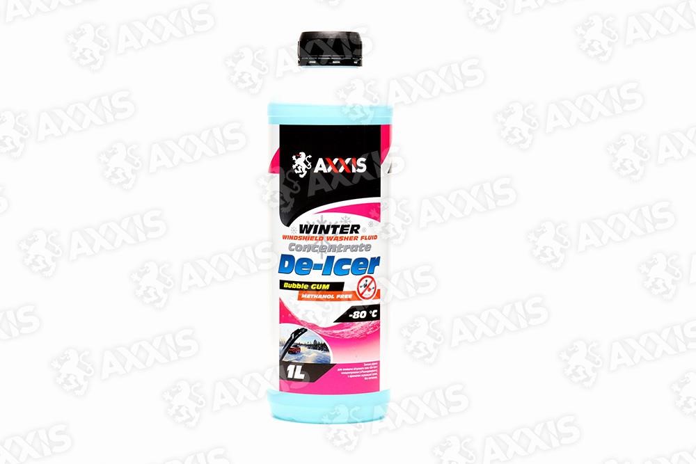 AXXIS 48021308707 Glass Washer AXXIS Winter, Concentrate -80 Bubble GUM, 1 liter 48021308707