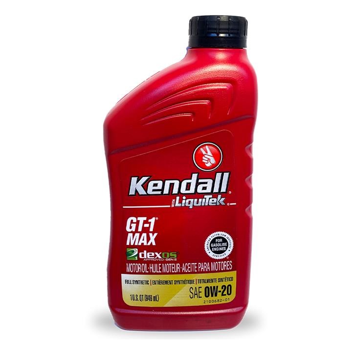 Kendall 1081227 Engine oil Kendall GT-1 Max 0W-20, 0,946L 1081227