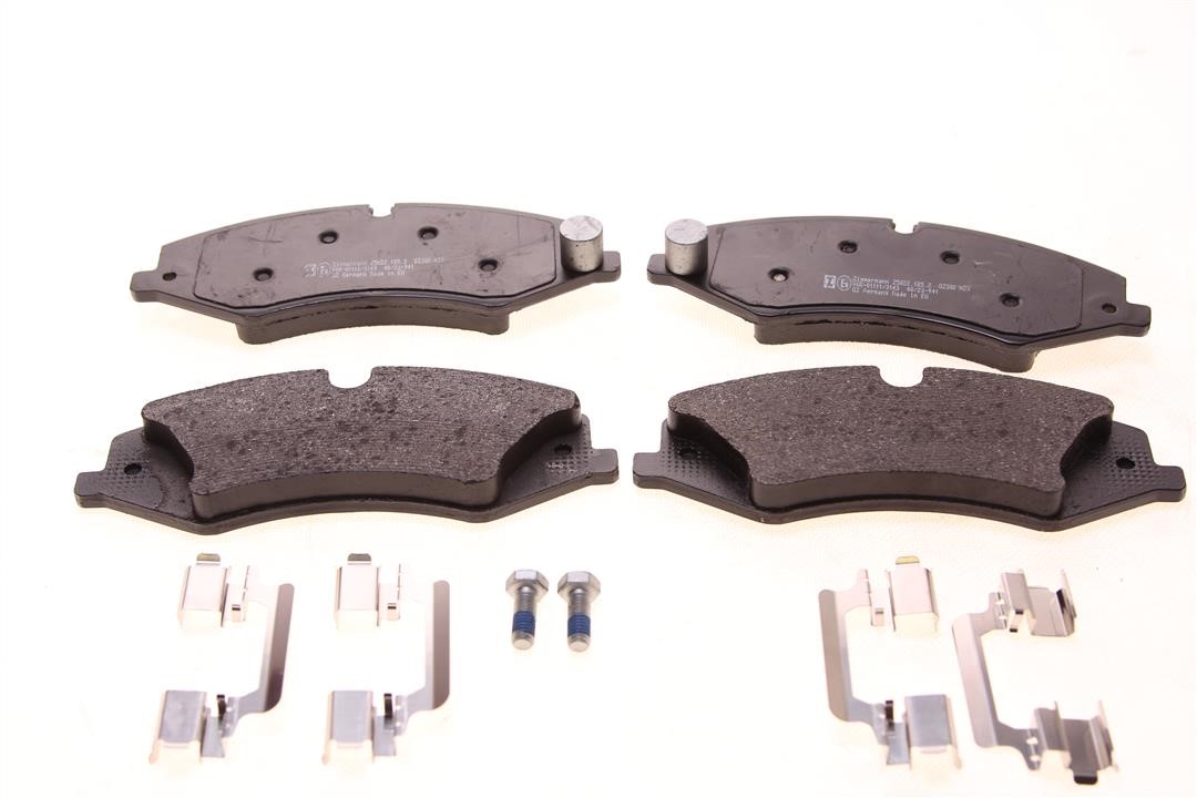 Otto Zimmermann 25022.185.2-DEFECT Disc brake pads, set, incomplete set, equipment in the photo 250221852DEFECT