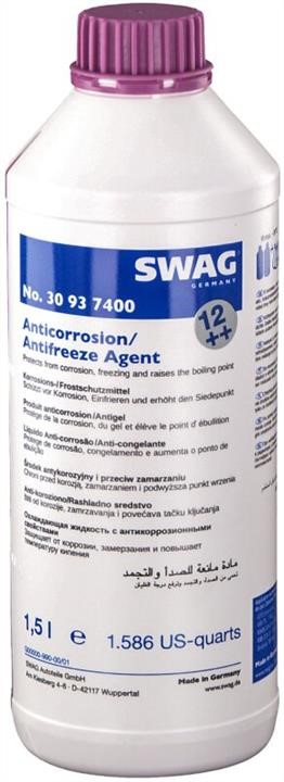 SWAG 30 93 7400 Antifreeze concentrate G12++ ANTIFREEZE, purple, 1.5 L 30937400