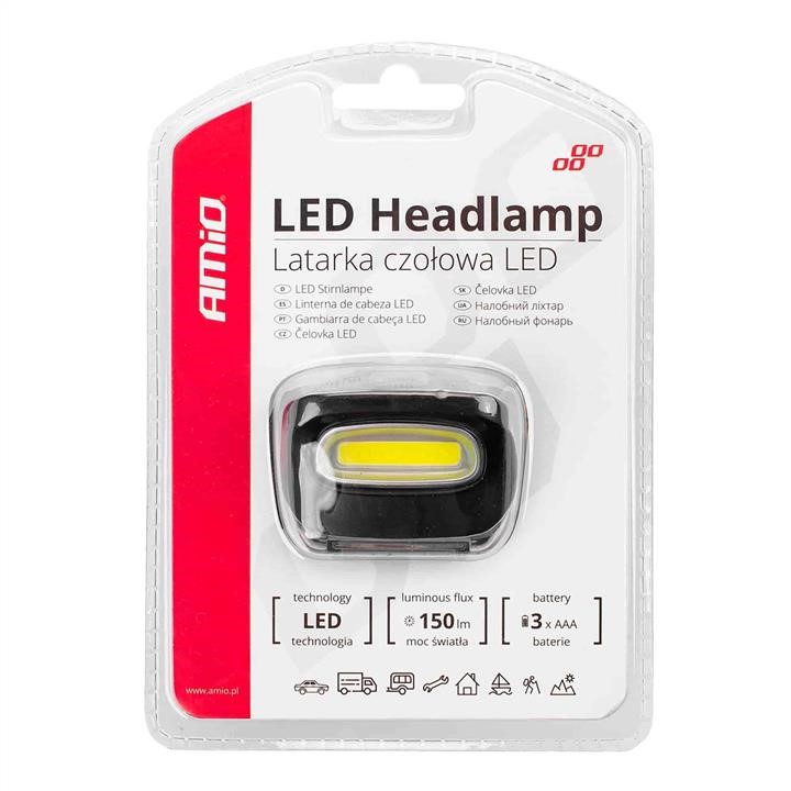 Headlight AMIO 150Flux IPX3 AMiO 02199
