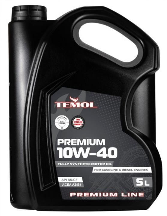 TEMOL T-P10W40-5L Engine oil TEMOL Premium 10W-40, 5L TP10W405L