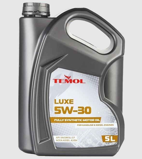 TEMOL T-L5W30-5L Engine oil TEMOL Luxe 5W-30, 5L TL5W305L