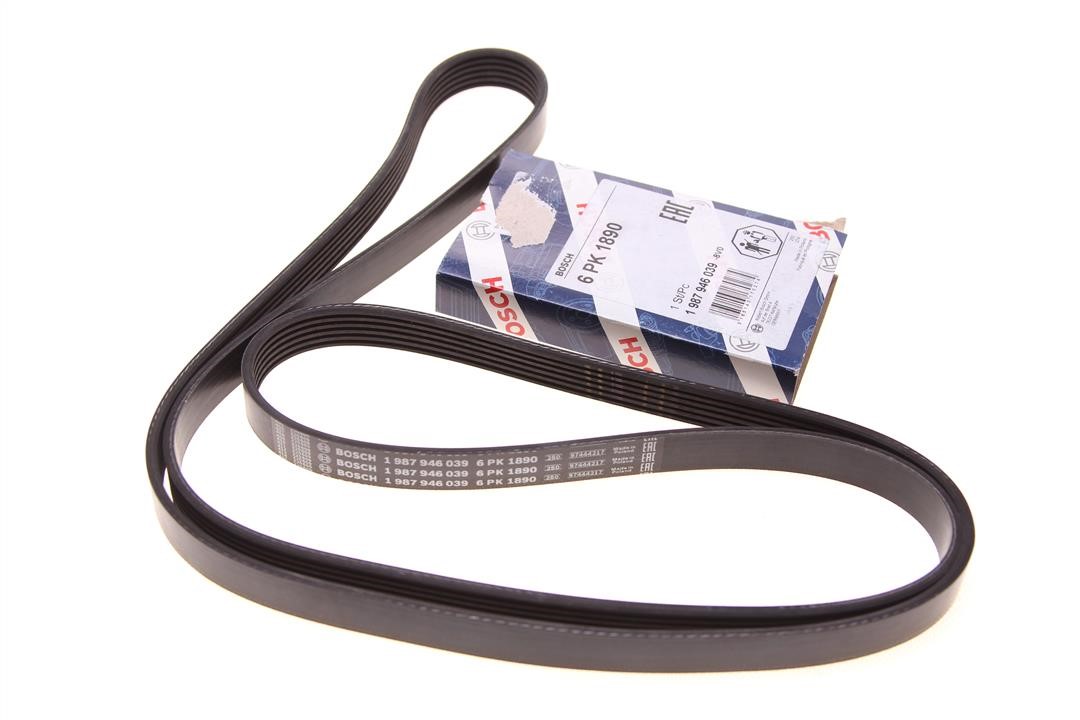 V-ribbed belt 6PK1890 Bosch 1 987 946 039