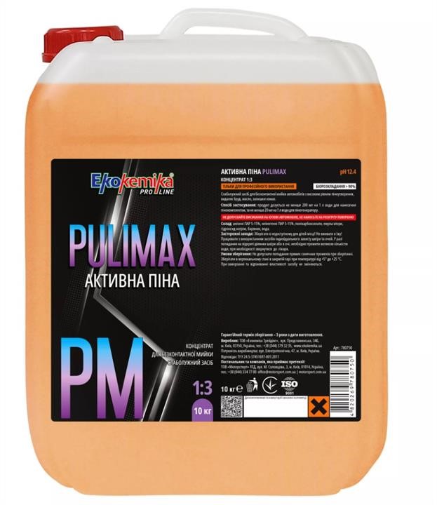 Ekokemika 780750 Active foam 10 kg Ekokemika Pro Line PULIMAX 1:3 780750