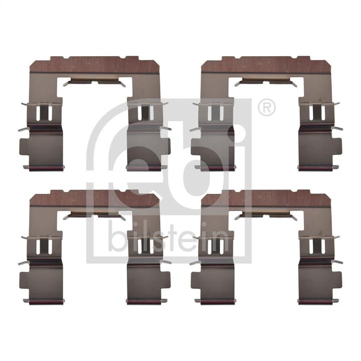 Rear brake pad fitting kit Subaru Outback: 181508 febi Brake pad repair kit