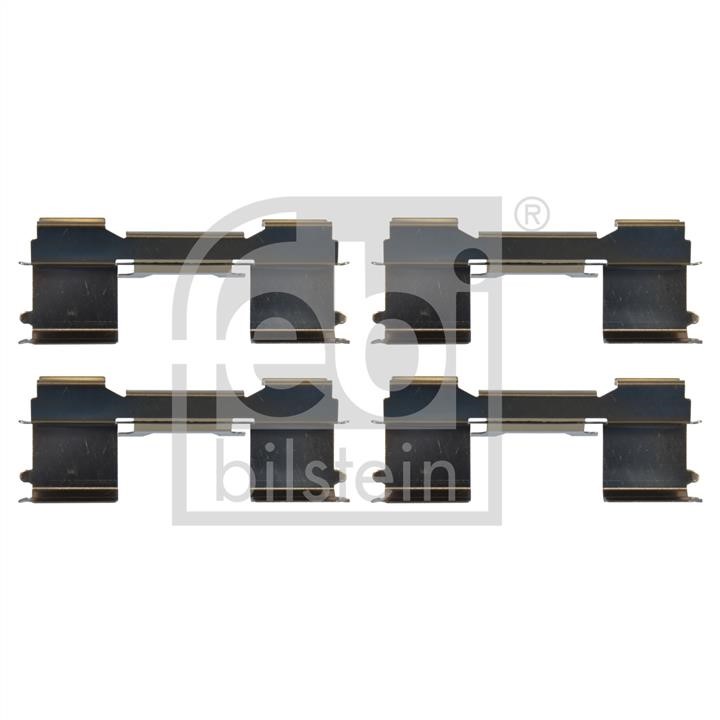 Rear brake pad fitting kit Iveco Daily: 181476 febi Brake pad repair kit