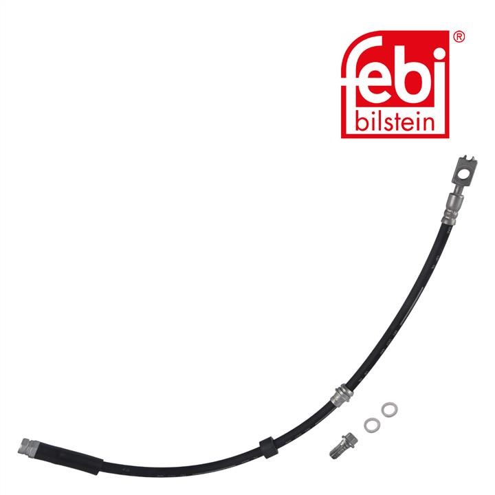 Flexible brake pipe Audi A1: 181681 febi Brake hose