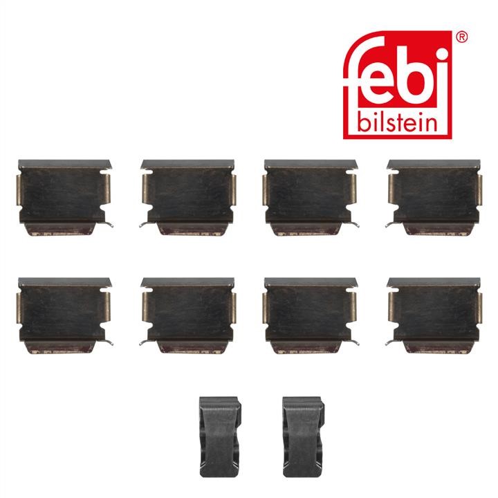 Rear brake pad fitting kit Dodge: 181898 febi Brake pad repair kit