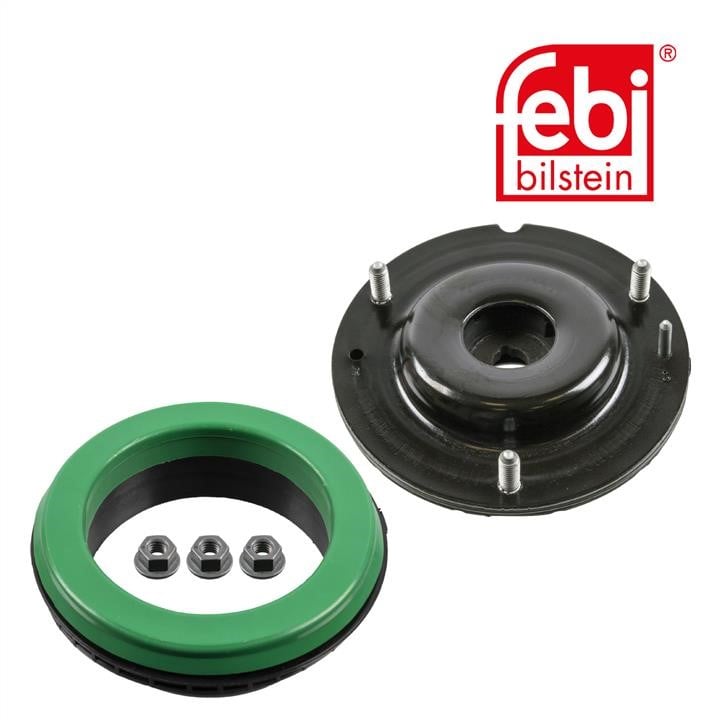 Top strut mounting Peugeot 508: 182138 febi Strut bearing with bearing kit