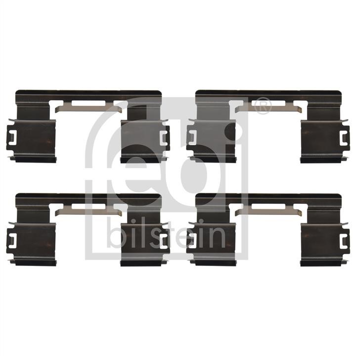 Rear brake pad fitting kit Chevrolet: 181938 febi Brake pad repair kit