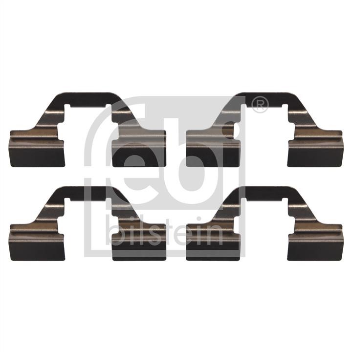 Brake pad accessory kit Peugeot 607: 182020 febi Brake pad repair kit