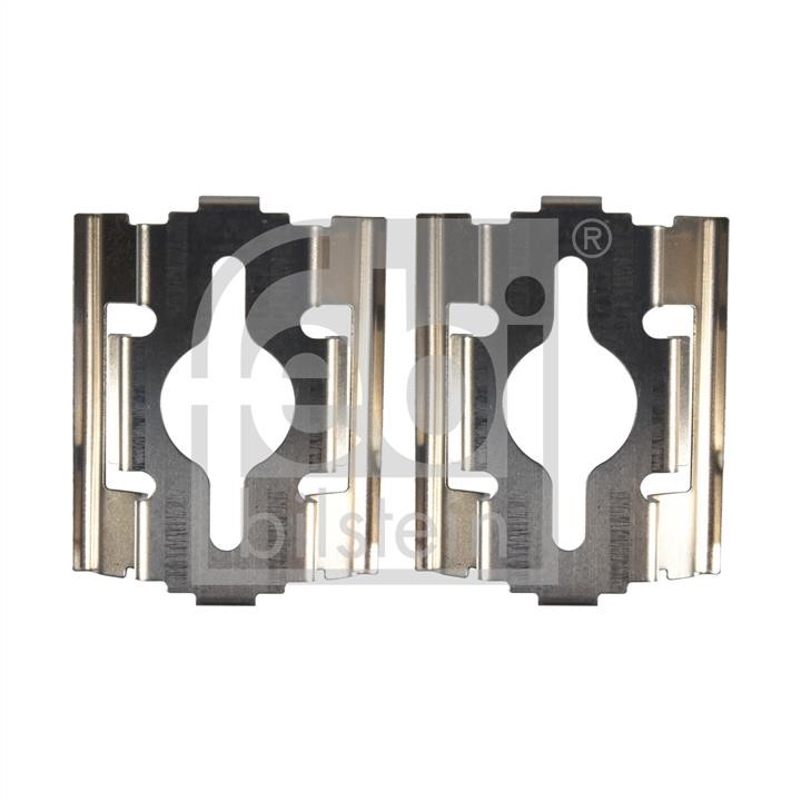 Rear brake pad fitting kit Renault Mascott: 181939 febi Brake pad repair kit
