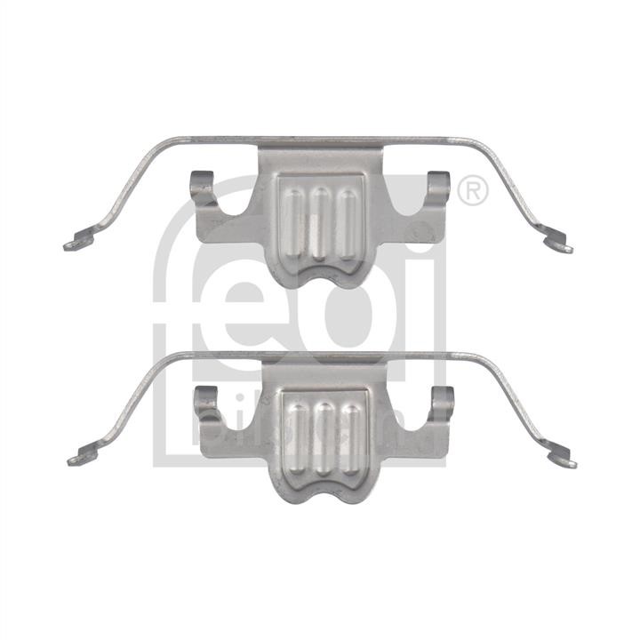 Brake pad fitting accessory BMW X6: 182025 febi Brake pad repair kit