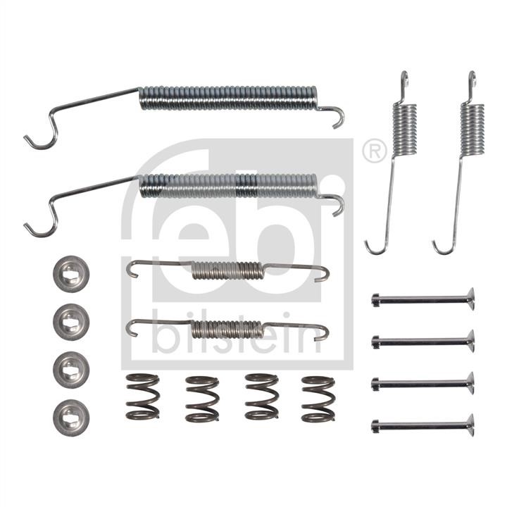Brake pad accessory kit Renault Twingo: 182157 febi Brake pad repair kit